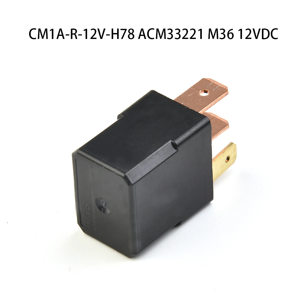 CM1A-R-12V-H78 ACM33221 M36 12V DC 4-контактное автомобильное реле для Honda Nis/san высококачественные автомобильные аксессуары
CM1A-R-12V-H78 ACM33221 M36 12V DC 4-контактное автомобильное реле для Honda Nis/san высококачественные автомобильные аксессуары