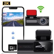 2K Wifi Car DVR Front Dash Cam Auto Recorder Video DashCam 24H Parking Monitor Black Box Car Camera Driving Recorder