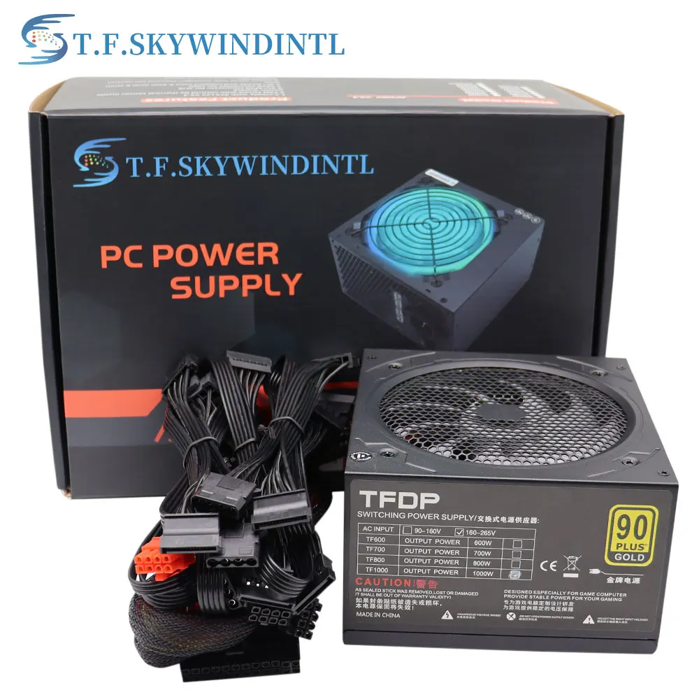 NEW PC Power Source Active PFC 1600w Max For Intel AMD 24 Pin 12V ATX PC Fonte Rated 1000w 1200w
NEW PC Power Source Active PFC 1600w Max For Intel AMD 24 Pin 12V ATX PC Fonte Rated 1000w 1200w