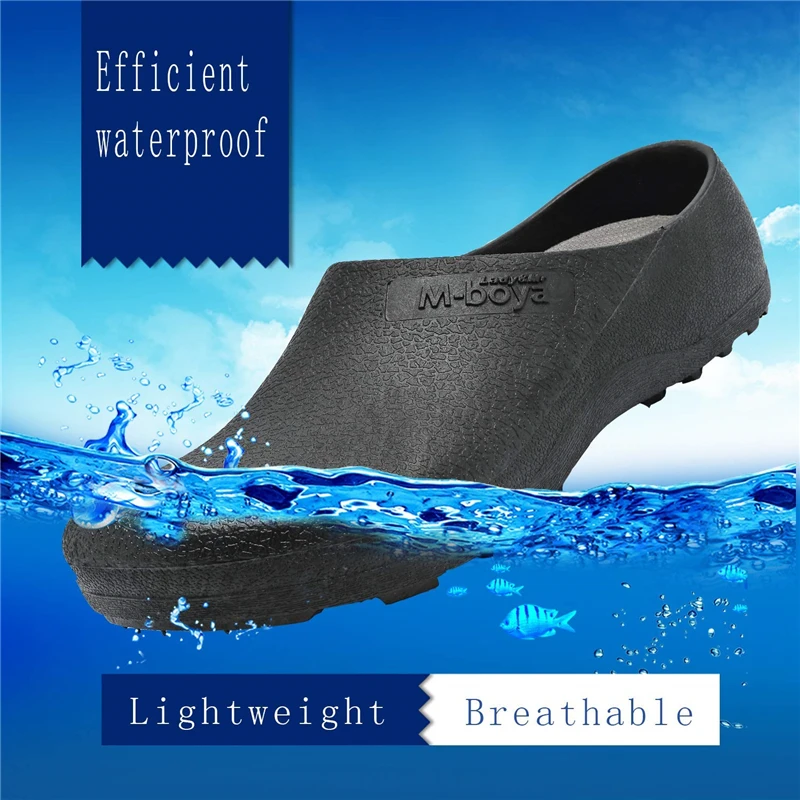 Kitchen Chef Shoes Slip On Waterproof Oil-Proof Hotel Restaurant Work Shoes Resistant Non-slip Shoes Safety Clog For Cook Master
Kitchen Chef Shoes Slip On Waterproof Oil-Proof Hotel Restaurant Work Shoes Resistant Non-slip Shoes Safety Clog For Cook Master