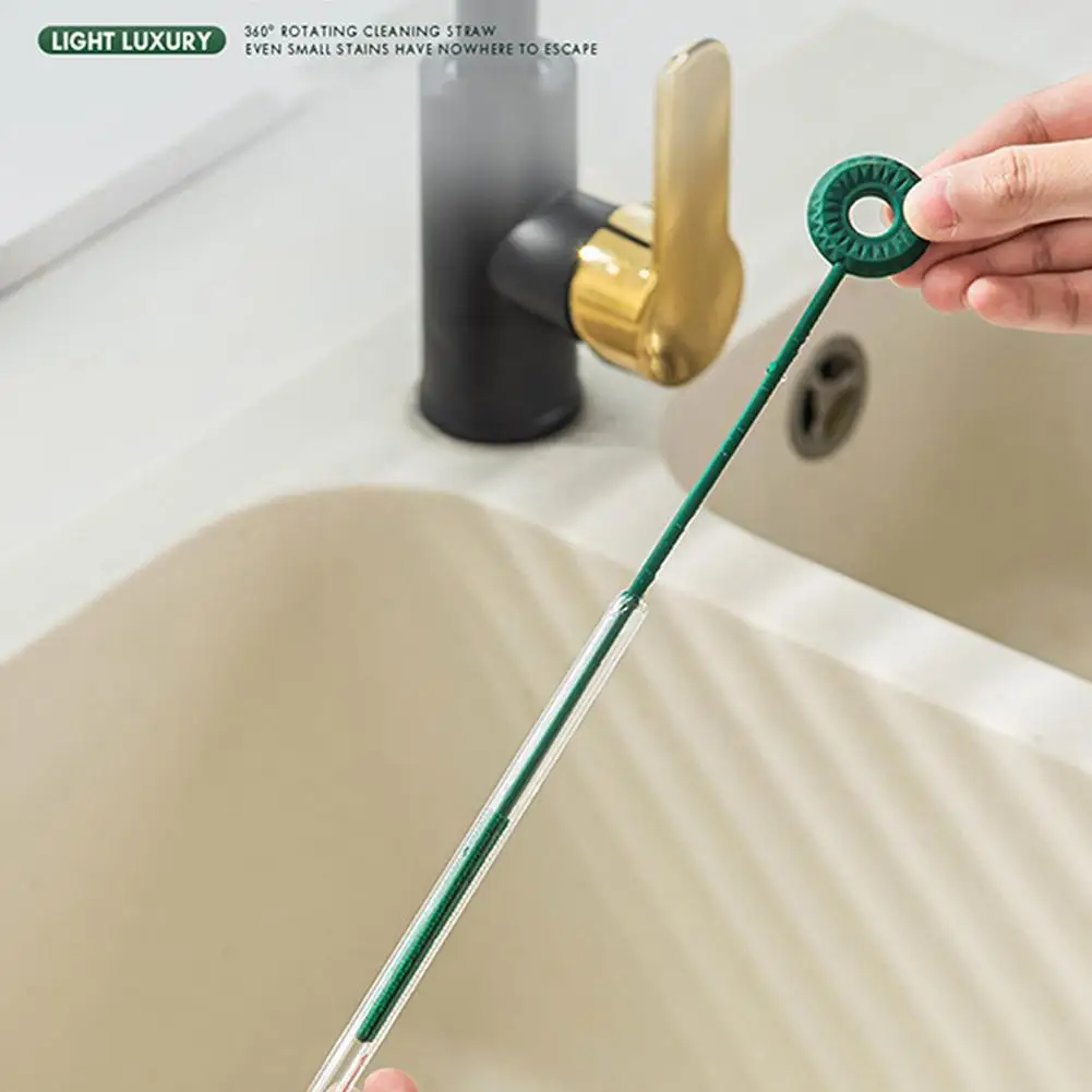24cm Silicone Straw Cleaning Brush Reusable Eco-friendly Drinking Straw Cleaner Brush Soft Hair Cleaning Tool For Milk Bott V3r8
24cm Silicone Straw Cleaning Brush Reusable Eco-friendly Drinking Straw Cleaner Brush Soft Hair Cleaning Tool For Milk Bott V3r8