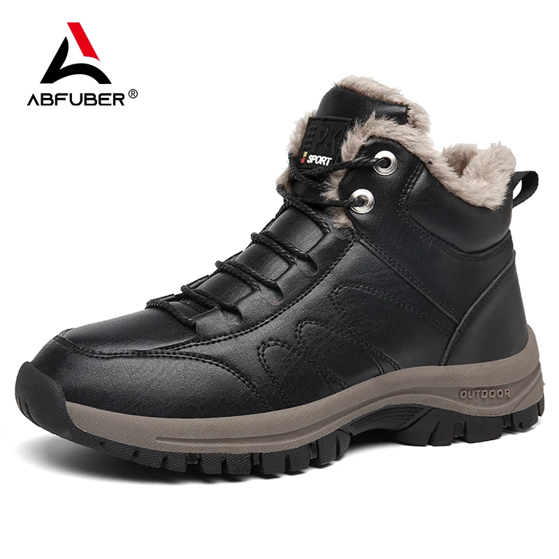 2022 New Winter Men Boots Antiskid Microfiber Leather Boots For Men Fur Plush Snow Boots Winter Shoes Men Outdoor Boots Shoes
2022 New Winter Men Boots Antiskid Microfiber Leather Boots For Men Fur Plush Snow Boots Winter Shoes Men Outdoor Boots Shoes