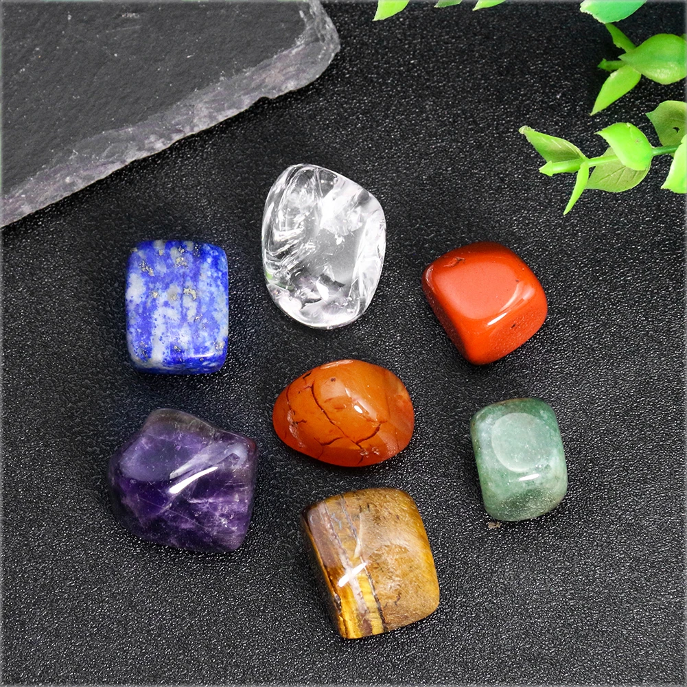 7 Pcs/Set Natural Chakra Crushed Stone Crystal Healing Quartz Ore Mineral Specimen Reiki Energy Yoga Meditation Home Decorations
7 Pcs/Set Natural Chakra Crushed Stone Crystal Healing Quartz Ore Mineral Specimen Reiki Energy Yoga Meditation Home Decorations