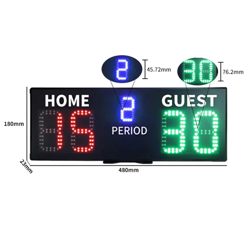 

Band New Scoreboard Digital Scorer Badminton Basketball Billiards Electronic Scoreboard For Tennis Indoor Activities