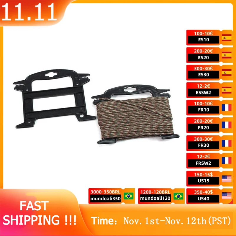 Пластиковая линия обмотки катушки снамотки зонта веревка хранения кронштейн для кемпинга на открытом воздухе Многофункциональный мини га...
Пластиковая линия обмотки катушки снамотки зонта веревка хранения кронштейн для кемпинга на открытом воздухе Многофункциональный мини га...