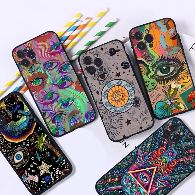 Psychedelic Eye Phone Case For iPhone 8 7 6 6S Plus X SE 2020 XR XS 14 11 12 13 Mini Pro Max Mobile Case
Psychedelic Eye Phone Case For iPhone 8 7 6 6S Plus X SE 2020 XR XS 14 11 12 13 Mini Pro Max Mobile Case