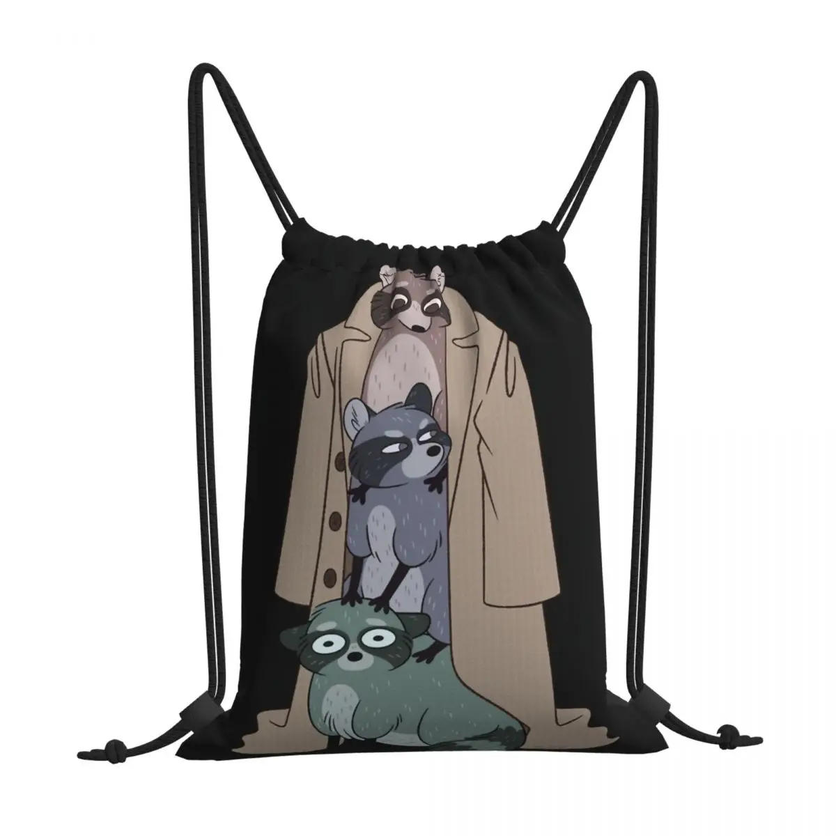Clever Disguise Raccoon Mammal Portable Hiking Drawstring Bags Riding Gym Shoes Storage Backpacks
Clever Disguise Raccoon Mammal Portable Hiking Drawstring Bags Riding Gym Shoes Storage Backpacks