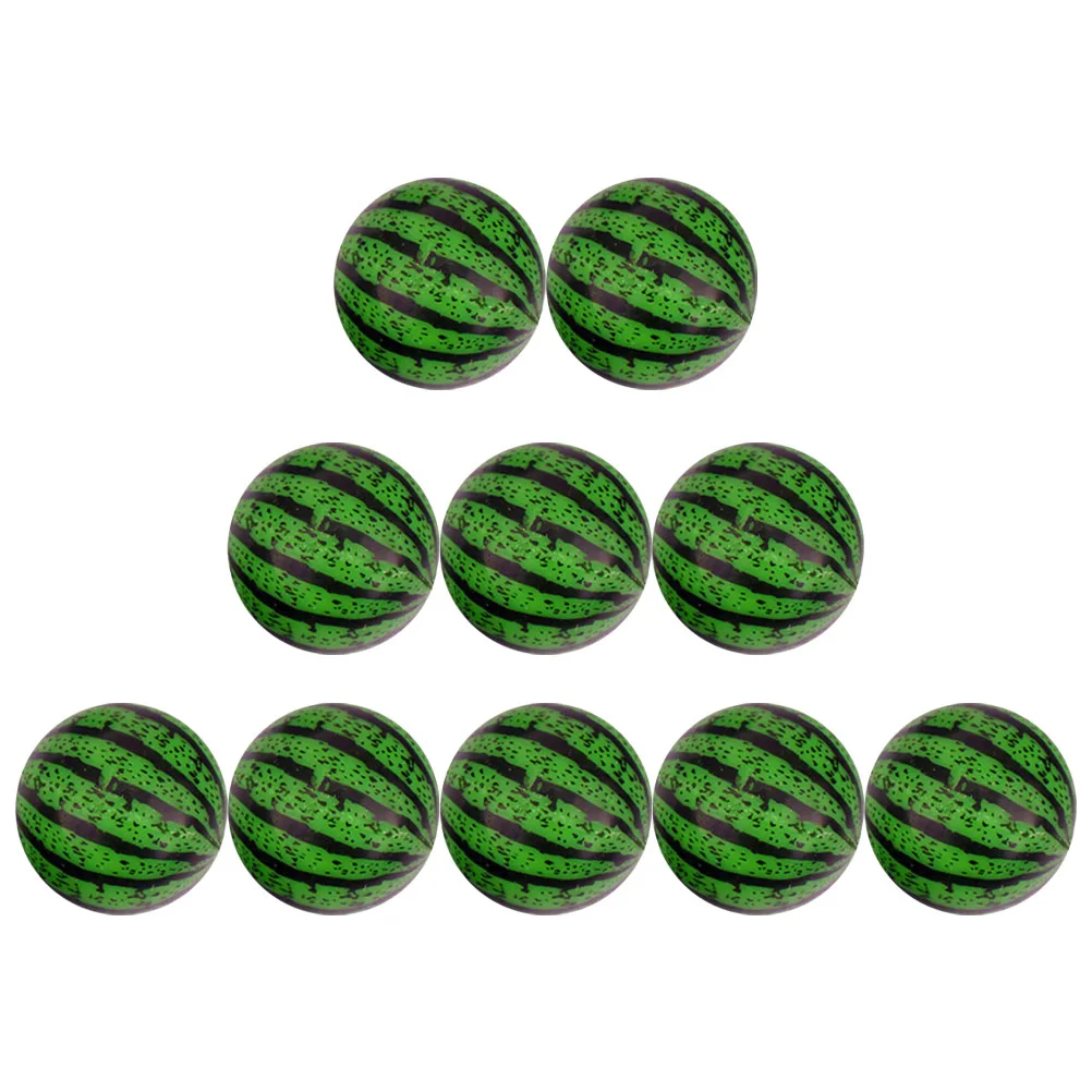 

20 Pcs Bouncy Ball Jumping Watermelon Balls Kids Educational Toys Plastic Bouncing Dedicated Playing Bounce