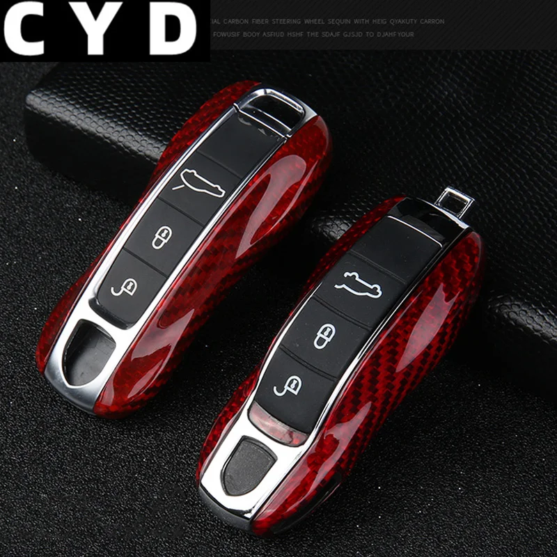 For Porsche key bag Cayenne macan Panamera 718 carbon fiber key shell key case modified key chain
For Porsche key bag Cayenne macan Panamera 718 carbon fiber key shell key case modified key chain