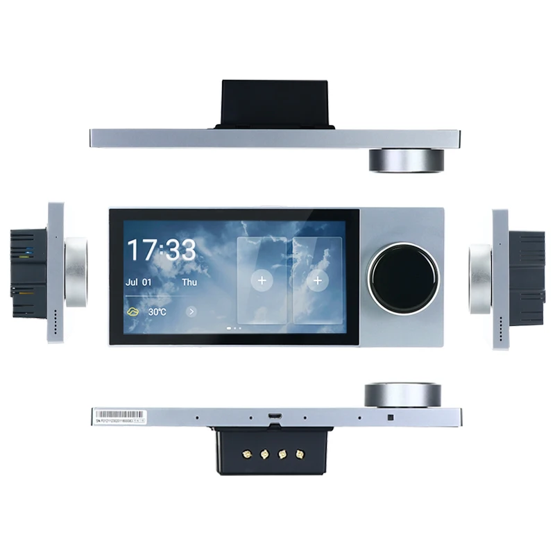 Smart Home Dual Screen 4 Inch IPS Touch Tuya Zigbee Wifi Switch With 86 Wall Box
Smart Home Dual Screen 4 Inch IPS Touch Tuya Zigbee Wifi Switch With 86 Wall Box