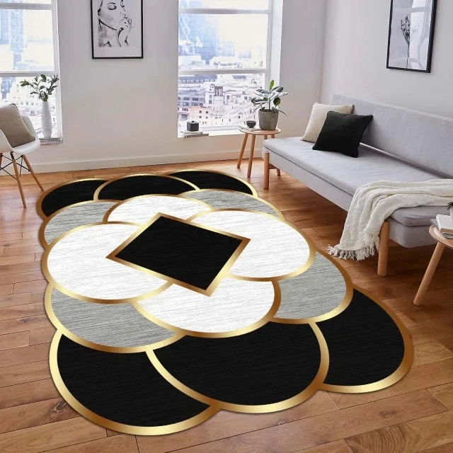 Home Decor Marble Corridor Carpet Anti-skid Bottom Washable Custom Carpet Black Gold Marble Style New Carpet
Home Decor Marble Corridor Carpet Anti-skid Bottom Washable Custom Carpet Black Gold Marble Style New Carpet
