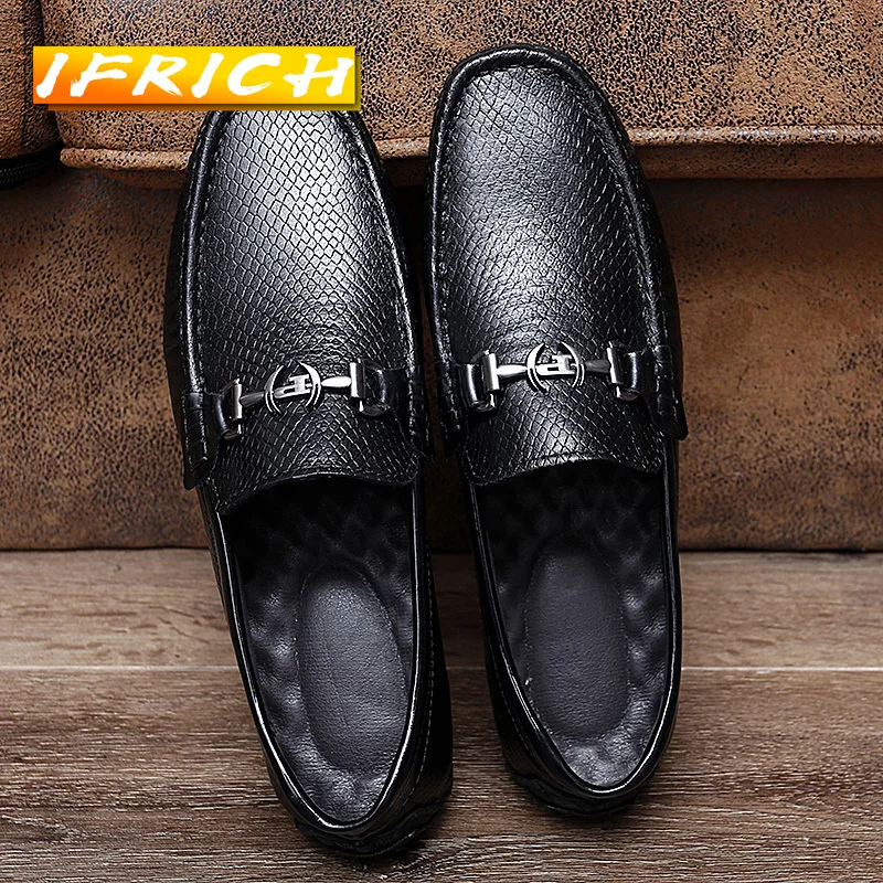 Popular Loafers Footwear For Men Genuine Leather Drive Shoes Mens Anti-Slippery Casual Flat Shoes Brand Youth Casual Shoes
Popular Loafers Footwear For Men Genuine Leather Drive Shoes Mens Anti-Slippery Casual Flat Shoes Brand Youth Casual Shoes