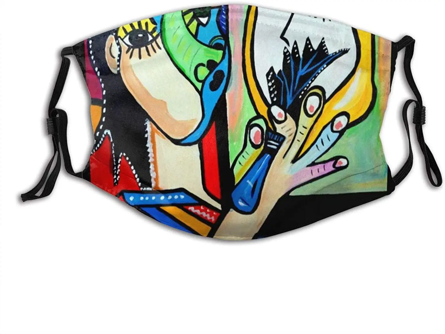 Artist Bohemian Mural Facial Protection for Men and Women flap with 2 filters adjustable mask for wind and dust prevention
Artist Bohemian Mural Facial Protection for Men and Women flap with 2 filters adjustable mask for wind and dust prevention