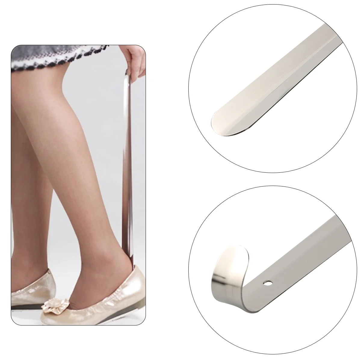 Shoe Horn Metal Shoehorn Handle Helper Spoon Handheld Steel Boots Wearing Horns Men Seniors Handled Stainless Kids Stick Boot
Shoe Horn Metal Shoehorn Handle Helper Spoon Handheld Steel Boots Wearing Horns Men Seniors Handled Stainless Kids Stick Boot