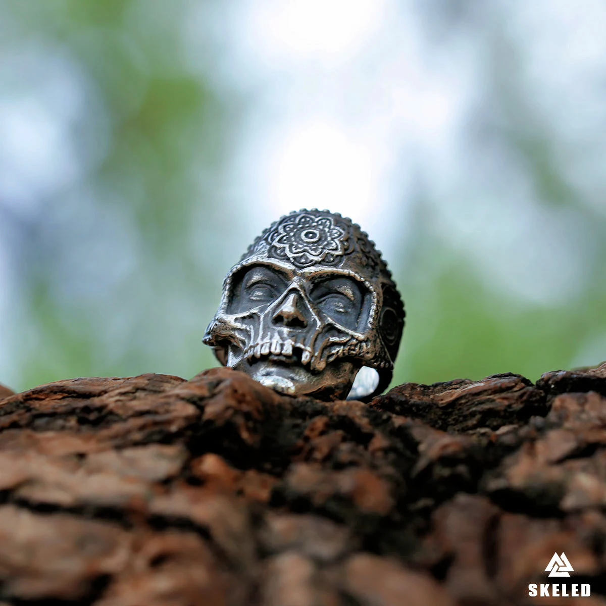 Men's Stainless Steel Ring Gothic Skull Mandala Flower Pattern Finger Ring Hip-hop Biker Punk Jewelry Rock Accessories Wholesale
Men's Stainless Steel Ring Gothic Skull Mandala Flower Pattern Finger Ring Hip-hop Biker Punk Jewelry Rock Accessories Wholesale