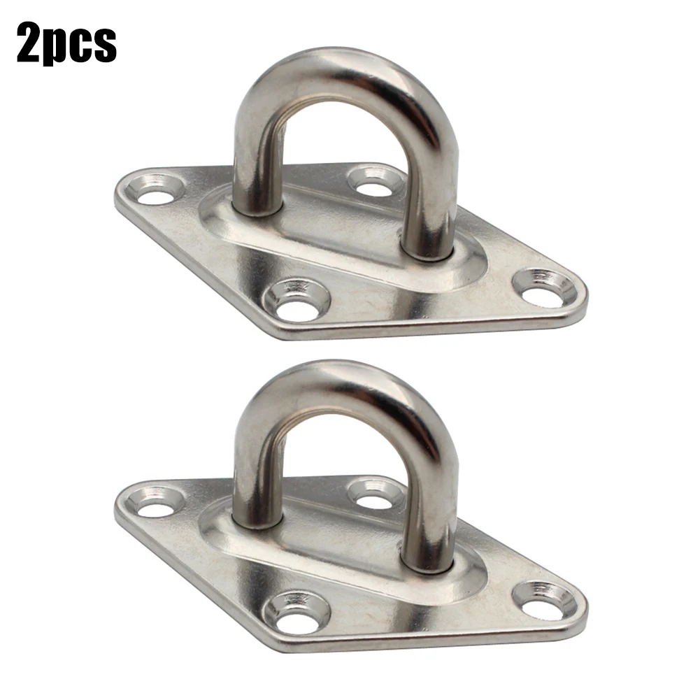 316 Stainless Steel Diamond Eyeplates -Boats Attachment Deck Eye Plates 2pcs Marine Rust Protection Accessories
316 Stainless Steel Diamond Eyeplates -Boats Attachment Deck Eye Plates 2pcs Marine Rust Protection Accessories