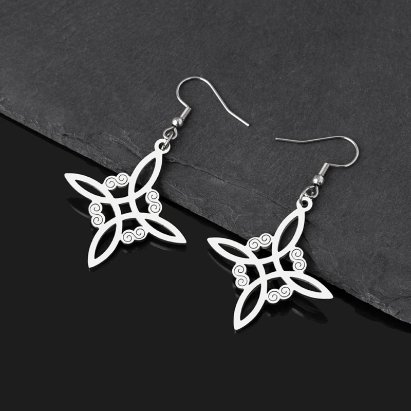 Amulet Witch Knot Dangle Earrings Fashion Drop Earrings Women Alloy Witchcraft Drop Earring Statement Jewelry Gift 264E
Amulet Witch Knot Dangle Earrings Fashion Drop Earrings Women Alloy Witchcraft Drop Earring Statement Jewelry Gift 264E