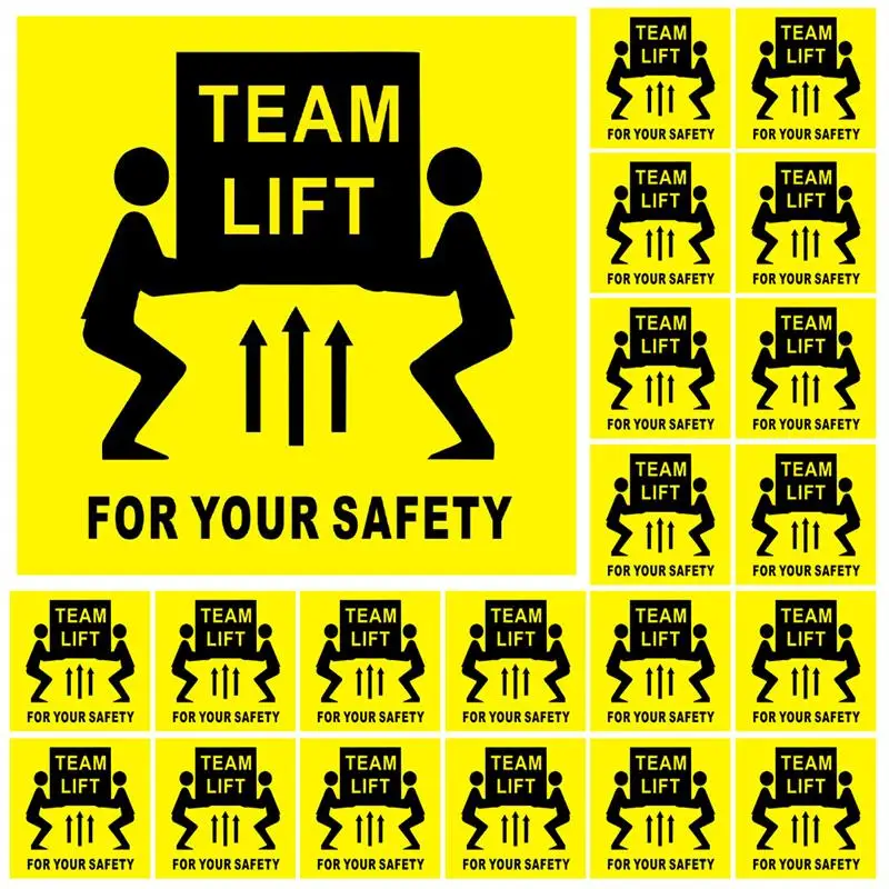 200pcs Warning Stickers Team Lift Required Labels Adhesive Heavy Object Stickers Shipping Labels
200pcs Warning Stickers Team Lift Required Labels Adhesive Heavy Object Stickers Shipping Labels
