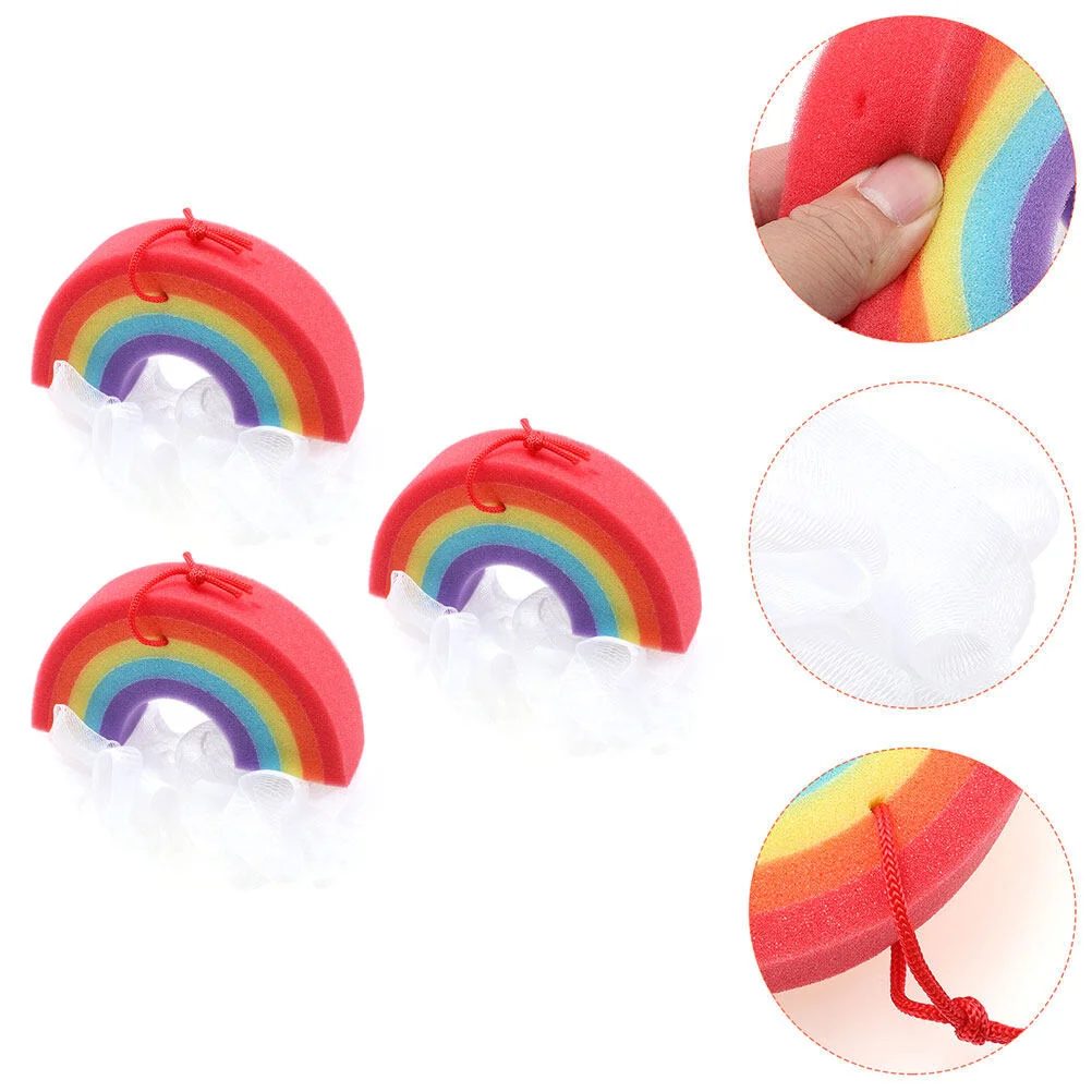 3 Pcs Color Bath Drops Rain Flower Showering Balls Accessories Rainbow Colorful Bathing Sponges Adorable Back
3 Pcs Color Bath Drops Rain Flower Showering Balls Accessories Rainbow Colorful Bathing Sponges Adorable Back