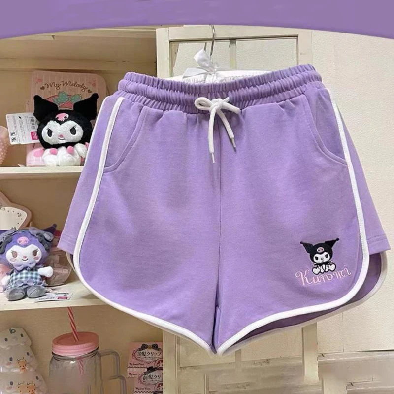 Милые шорты Sanrios, милая Kuromi My Melody Cinnamoroll 2022, новые Мультяшные вышитые повседневные спортивные шорты для девочек, подарки
Милые шорты Sanrios, милая Kuromi My Melody Cinnamoroll 2022, новые Мультяшные вышитые повседневные спортивные шорты для девочек, подарки