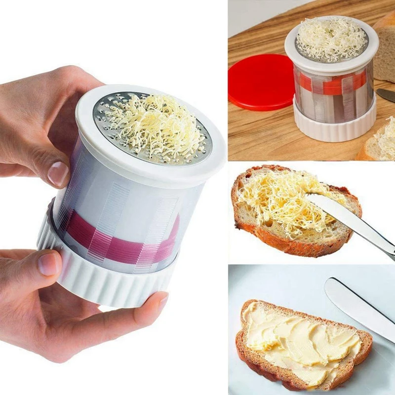 1pcs Professional Cheese Grater Baking Tools Cheese Slicer Mill Kitchen Gadget with Changeable Blades Kitchen Use Butter
1pcs Professional Cheese Grater Baking Tools Cheese Slicer Mill Kitchen Gadget with Changeable Blades Kitchen Use Butter