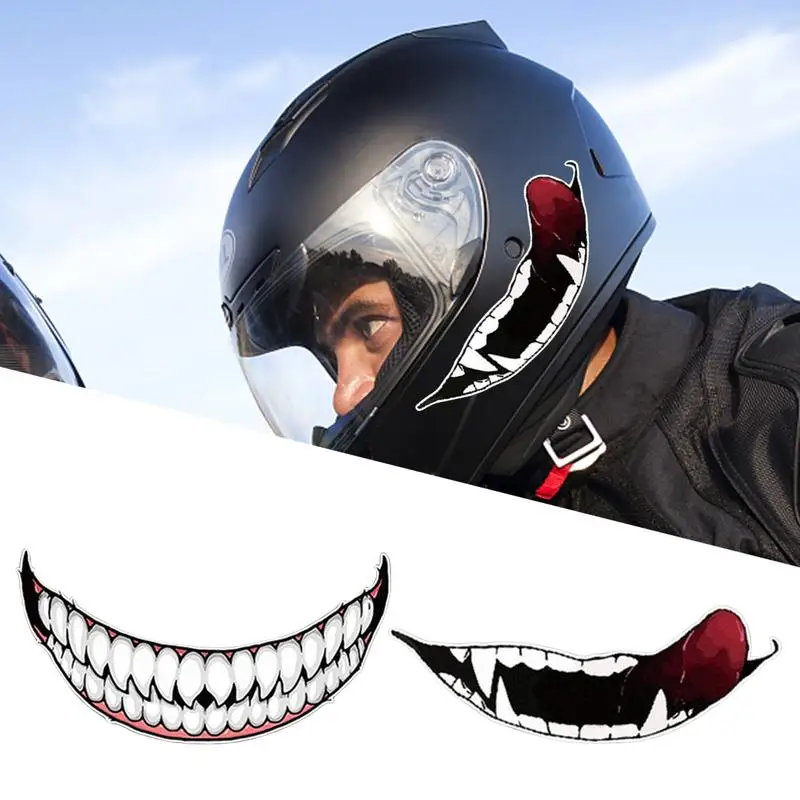 Motorcycle Helmet Stickers Personality Teeth Car Decorative Decal Self Adhesive for Motorbike Teeth Car Sticker DIY Stickers Dec
Motorcycle Helmet Stickers Personality Teeth Car Decorative Decal Self Adhesive for Motorbike Teeth Car Sticker DIY Stickers Dec