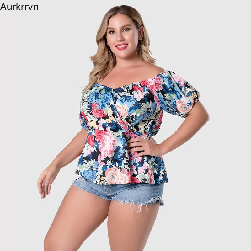 Tunic Ladies Tunics Plus Size Women's Blouses Fashion Woman Blouses 2022 Summer Casual Off Shoulder Print Floral Puff Sleeve Top
Tunic Ladies Tunics Plus Size Women's Blouses Fashion Woman Blouses 2022 Summer Casual Off Shoulder Print Floral Puff Sleeve Top