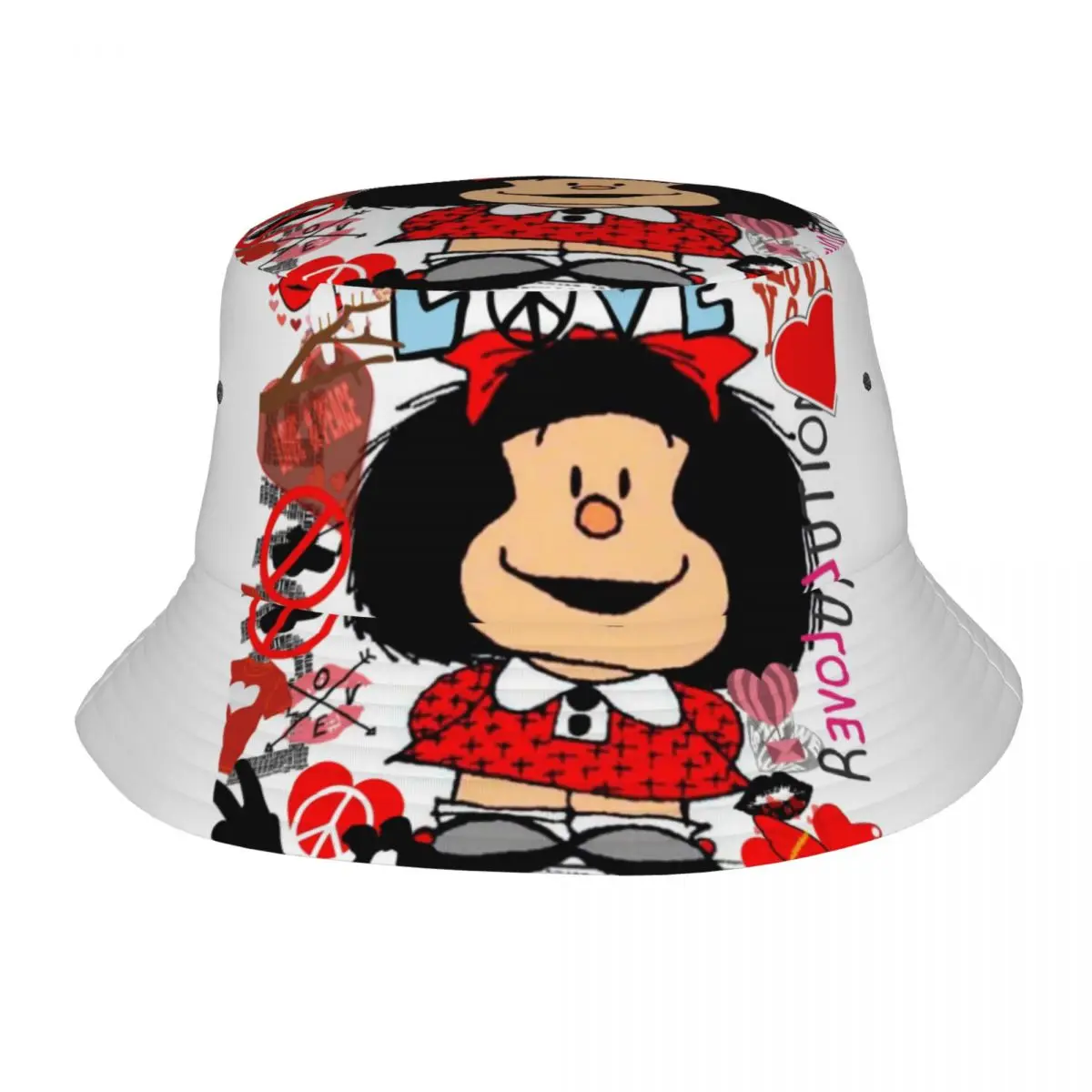 Панама для мужчин и женщин, шляпа с надписью Love And Mafalda, с принтом сердца, модная летняя кепка от солнца, для отдыха на открытом воздухе
Панама для мужчин и женщин, шляпа с надписью Love And Mafalda, с принтом сердца, модная летняя кепка от солнца, для отдыха на открытом воздухе