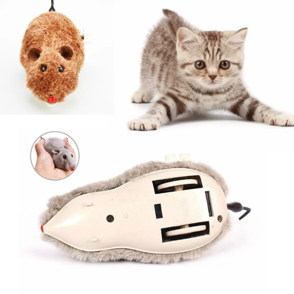 Hot Creative Funny Clockwork Spring Power Plush Mouse Toy Cat Dog Playing Toy Mechanical Motion Rat Pet Accessories 
Hot Creative Funny Clockwork Spring Power Plush Mouse Toy Cat Dog Playing Toy Mechanical Motion Rat Pet Accessories