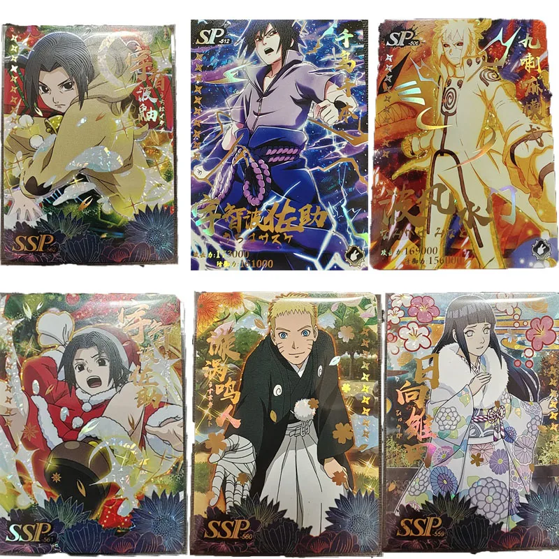 Naruto Uchiha Sasuke Hatake Kakashi Hyuuga Hinata Pain Sp Ssp Cards Anime Figure Collect Card Children Toys Birthday Gifts
Naruto Uchiha Sasuke Hatake Kakashi Hyuuga Hinata Pain Sp Ssp Cards Anime Figure Collect Card Children Toys Birthday Gifts