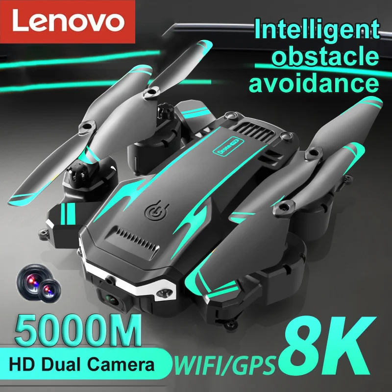 

Lenovo 8K 5G GPS Pro Drone Professional HD Aerial Photography Obstacle Avoidance Four-Rotor Helicopter RC Distance 5000M Toys