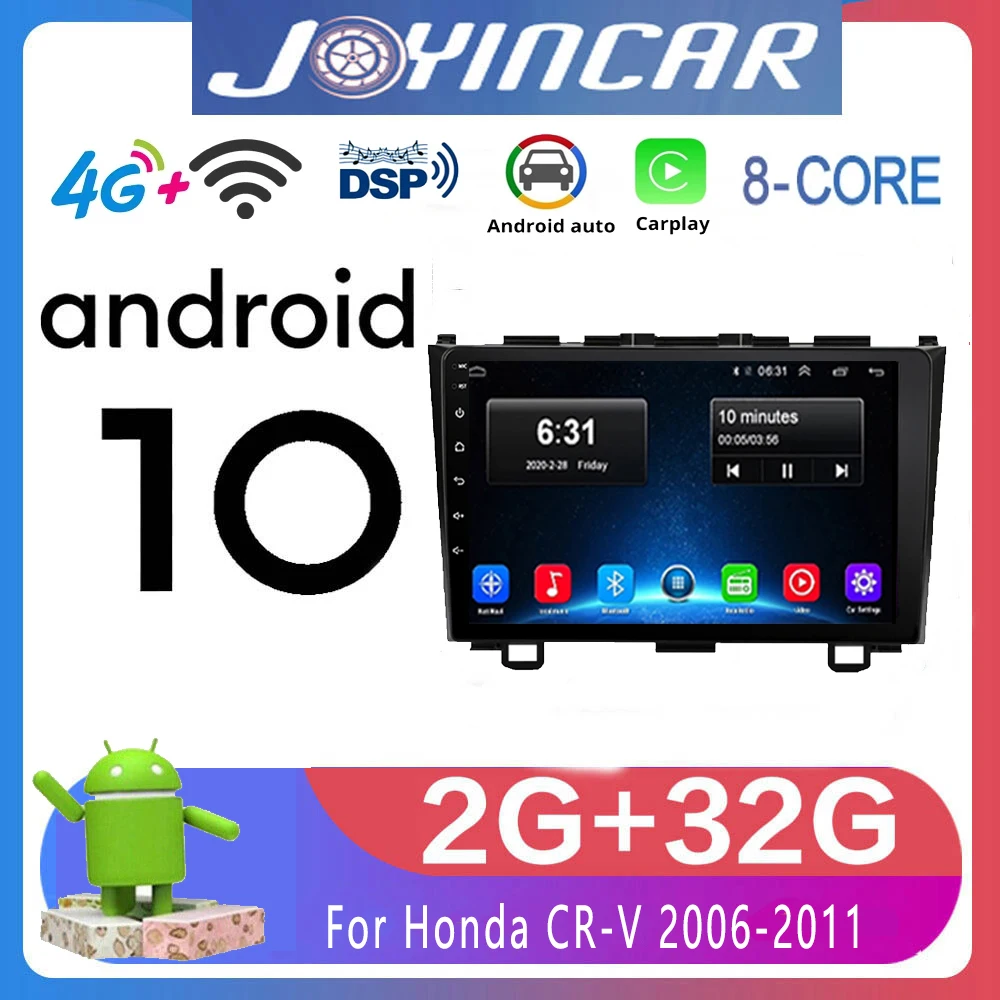 4G 2 din Car Radio Multimedia Player Android 10 AutoRadio GPS for Honda CRV CR-V 2006 2007 2008 2009 2010 2011 2DIN Stereo Wifi
4G 2 din Car Radio Multimedia Player Android 10 AutoRadio GPS for Honda CRV CR-V 2006 2007 2008 2009 2010 2011 2DIN Stereo Wifi