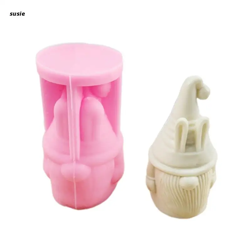 X7YA Christmas Candle Molds Santa Claus Silicone Mould Gnome Epoxy Resin Mold 3D Art
X7YA Christmas Candle Molds Santa Claus Silicone Mould Gnome Epoxy Resin Mold 3D Art