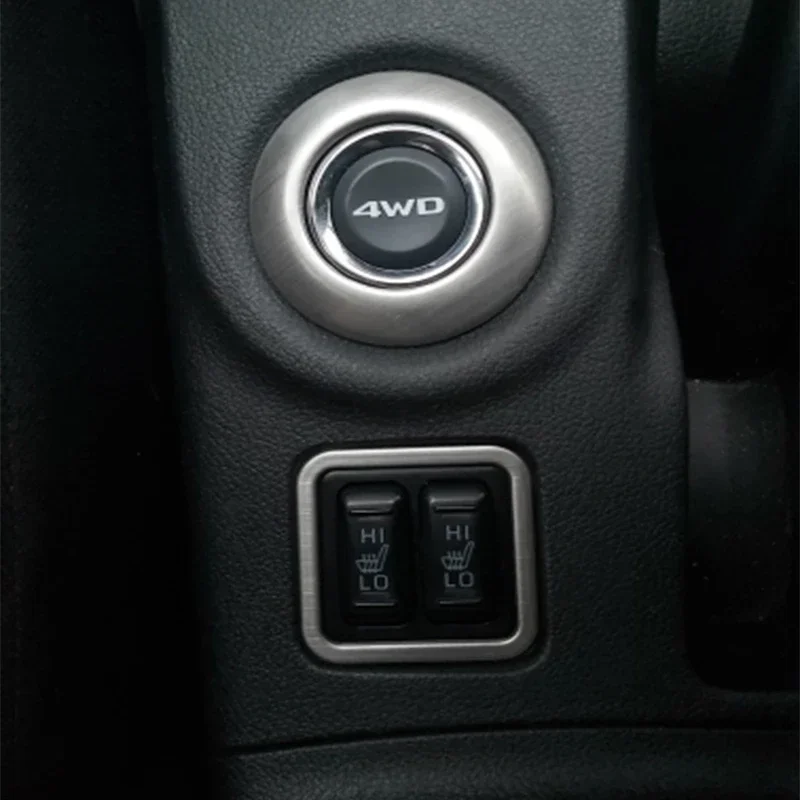 Нержавеющая сталь для Mitsubishi Outlander 2013 2014 2015, автомобильная кнопка с подогревом сиденья, декоративная крышка, автомобильные аксессуары
Нержавеющая сталь для Mitsubishi Outlander 2013 2014 2015, автомобильная кнопка с подогревом сиденья, декоративная крышка, автомобильные аксессуары