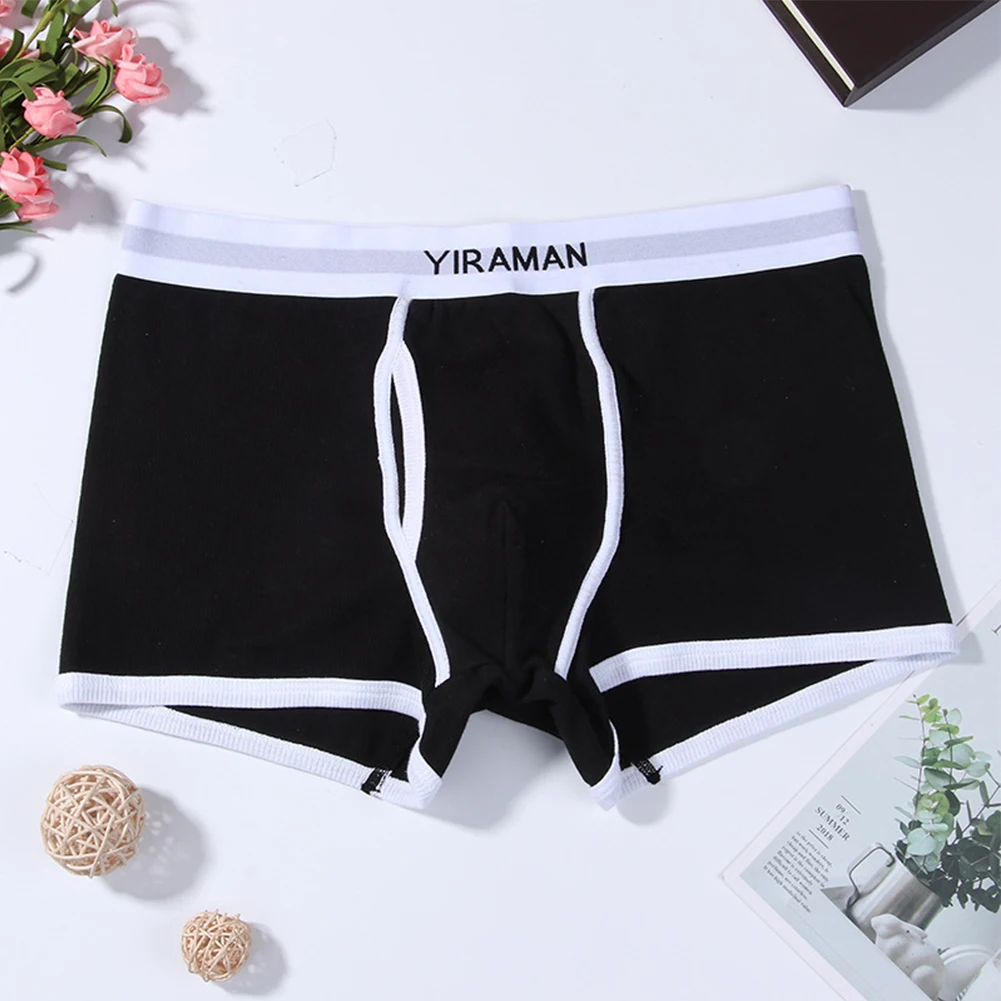 Men Trunks U Convex Underwear Boxer Underpants Screw Thread Panties Sexy Calzoncillo Hombre Solid Shorts Boxershorts Male
Men Trunks U Convex Underwear Boxer Underpants Screw Thread Panties Sexy Calzoncillo Hombre Solid Shorts Boxershorts Male
