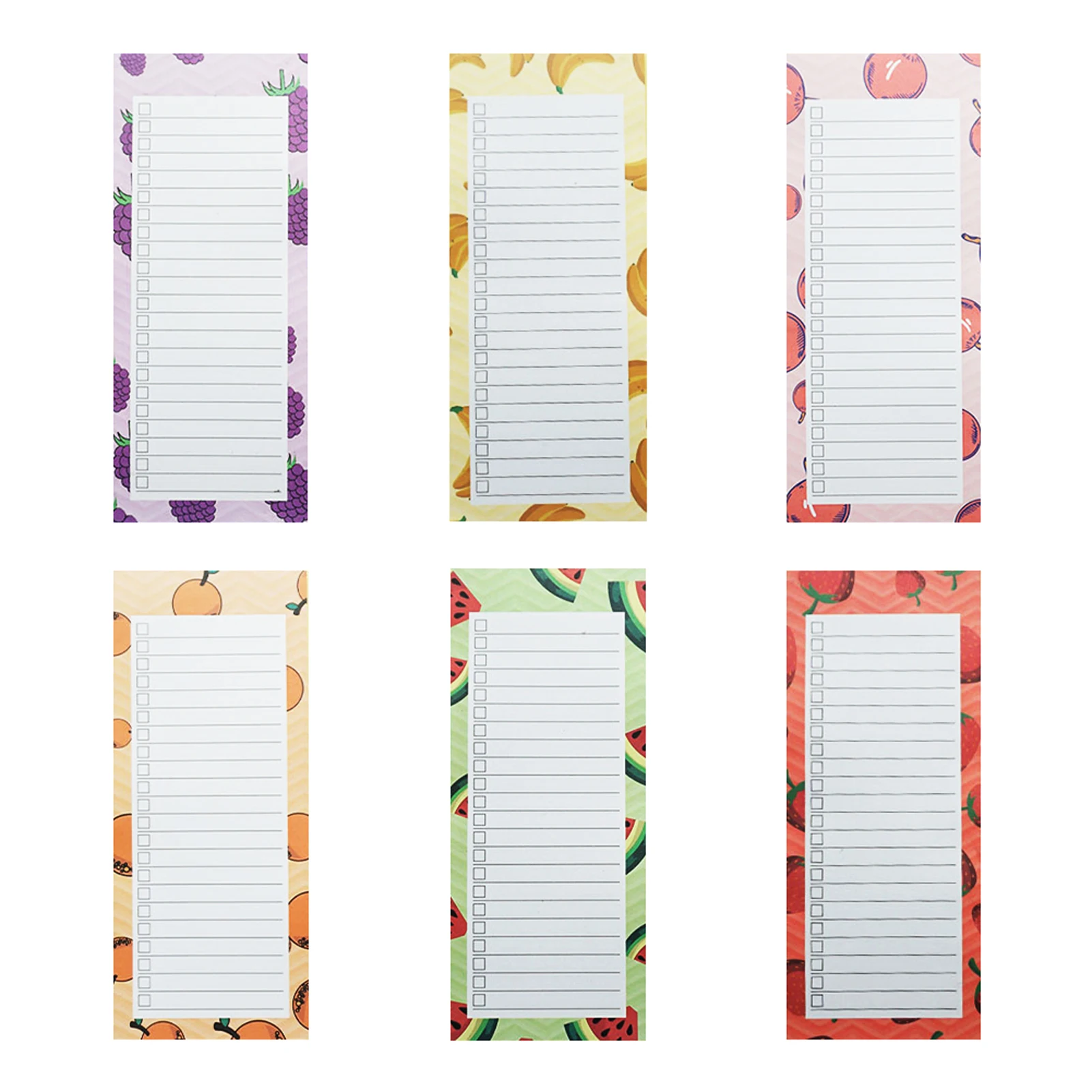 6pcs Kitchen Tearable Notepad Grocery Shelf 50 Sheets Memo Pad School Students Back Magnetic Shopping List Rectangle Home Office
6pcs Kitchen Tearable Notepad Grocery Shelf 50 Sheets Memo Pad School Students Back Magnetic Shopping List Rectangle Home Office