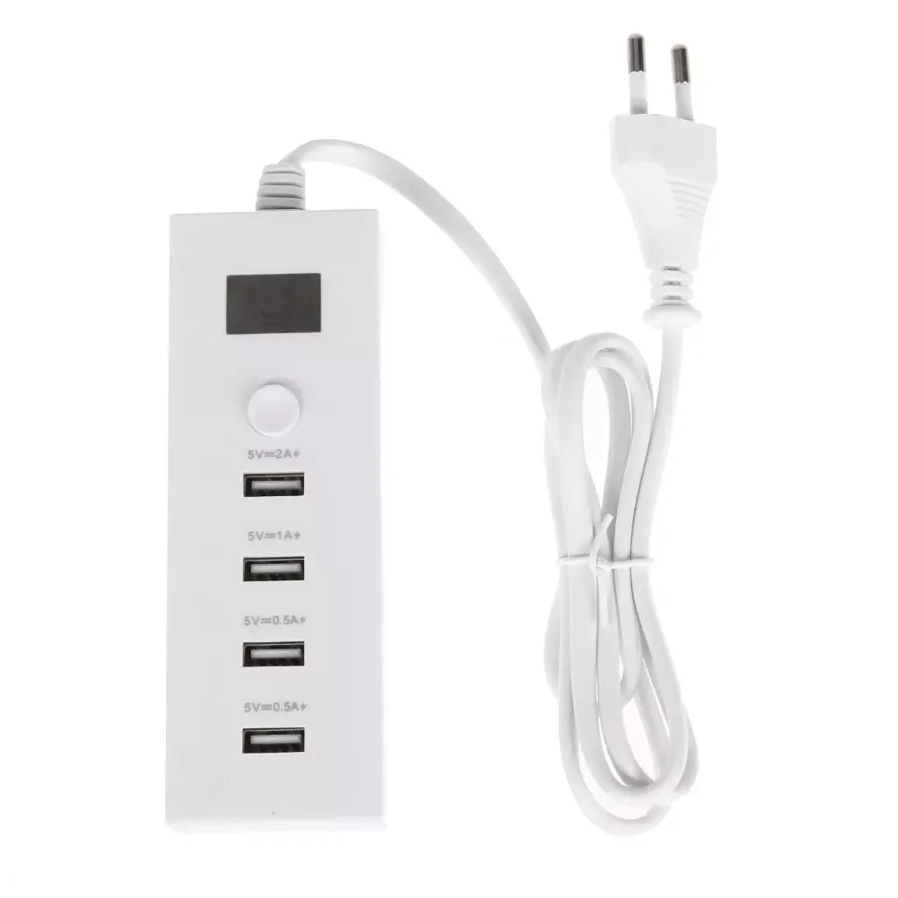 Ports Multifunction USB Charger Quick Charging Smart Plug Power Strip 5V 2A Extension Socket Home Electronics EU Charger
Ports Multifunction USB Charger Quick Charging Smart Plug Power Strip 5V 2A Extension Socket Home Electronics EU Charger