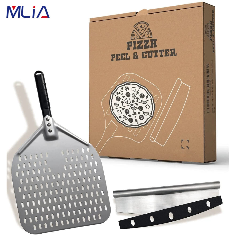 12 14 inch Pizza Shovel Peel With Long Detachable Handle Pastry Cake Baking Tools Aluminum Turning Pizza Paddle Rectangular
12 14 inch Pizza Shovel Peel With Long Detachable Handle Pastry Cake Baking Tools Aluminum Turning Pizza Paddle Rectangular