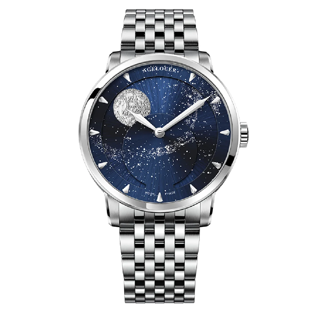 AGELOCER Moonphase Automatic Watch Power Reserve 80H Mechanical Watches Top Brand Luxury Moon Phase Wristwatch relogio masculino
AGELOCER Moonphase Automatic Watch Power Reserve 80H Mechanical Watches Top Brand Luxury Moon Phase Wristwatch relogio masculino