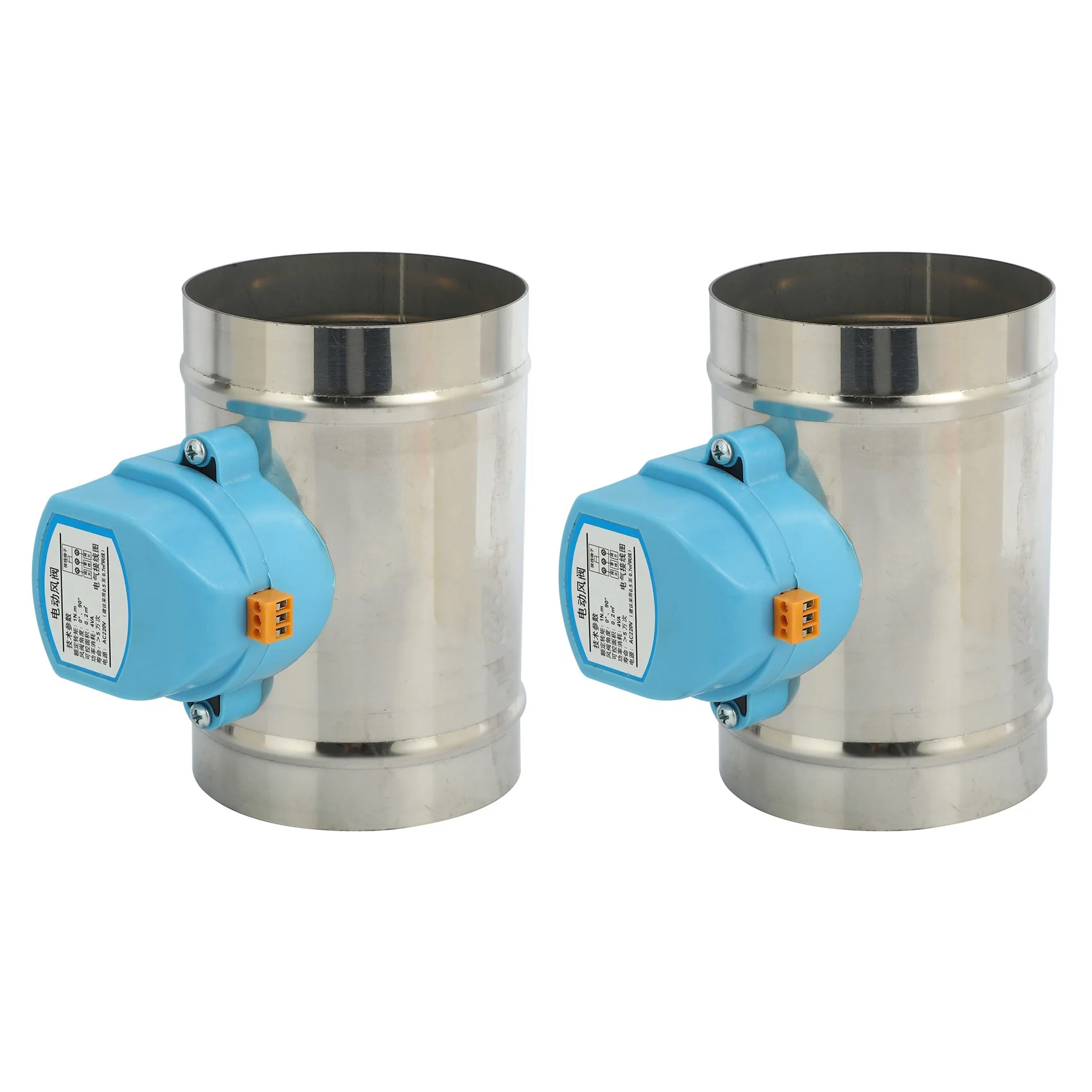2X 4 Inch 220V 100mm Stainless Steel Solenoid Valve Stainless Steel Air Valve Air Volume Control Electric Air Valve
2X 4 Inch 220V 100mm Stainless Steel Solenoid Valve Stainless Steel Air Valve Air Volume Control Electric Air Valve