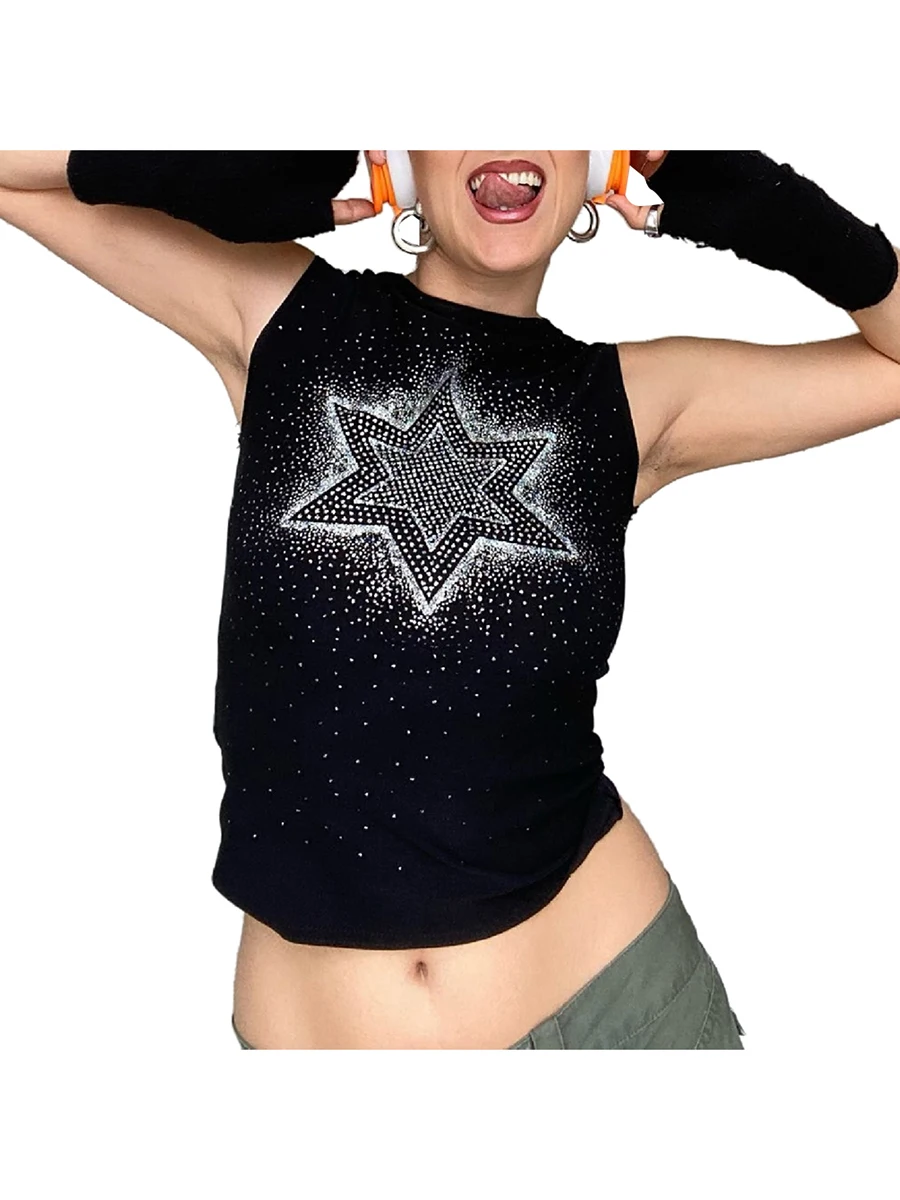 Женский жилет с принтом, милый топ с принтом, майка без рукавов, майки, футболки, рубашка 90-х годов, уличная одежда для E-Girl
Женский жилет с принтом, милый топ с принтом, майка без рукавов, майки, футболки, рубашка 90-х годов, уличная одежда для E-Girl