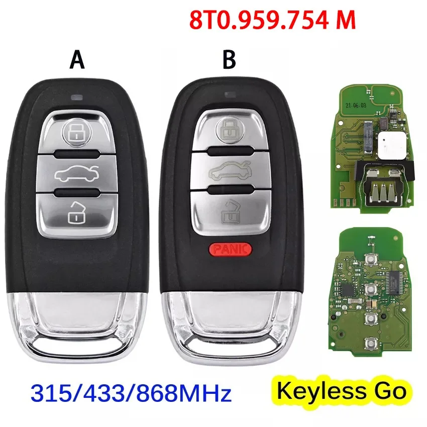 Ключ автомобильный CN008082, с 3 кнопками, для Audi A4 S4 A5 S5 Q5 A6, без ключа, Go PCF7945A 868 МГц 8T0 959 754K /8K0 959 754D
Ключ автомобильный CN008082, с 3 кнопками, для Audi A4 S4 A5 S5 Q5 A6, без ключа, Go PCF7945A 868 МГц 8T0 959 754K /8K0 959 754D