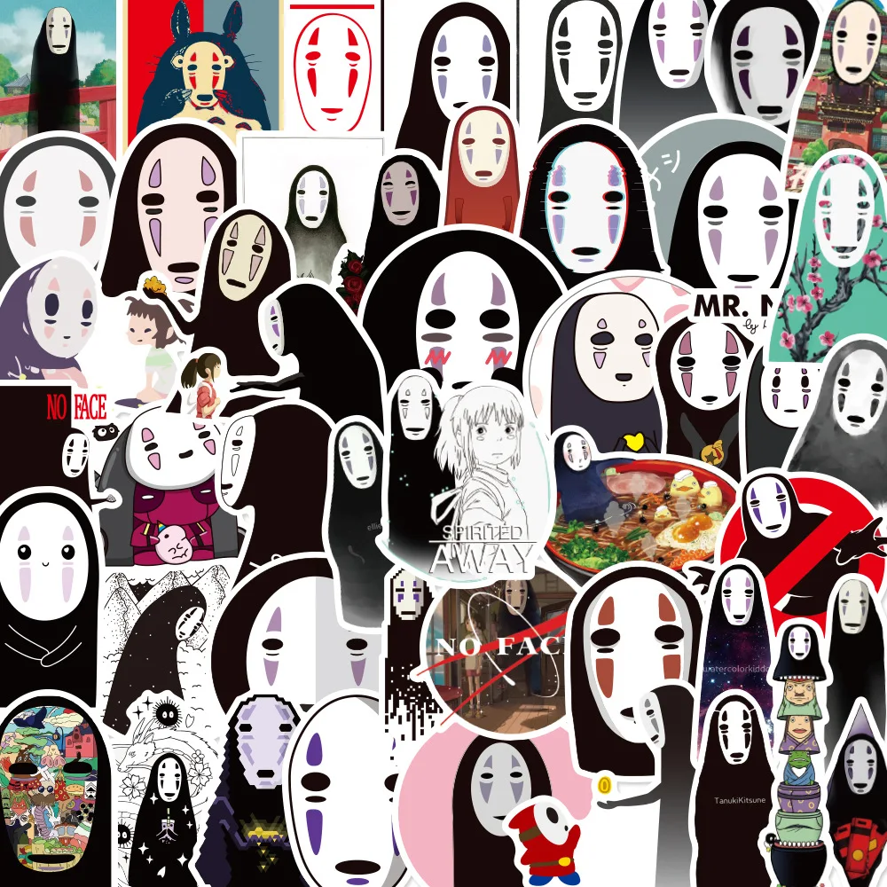 50PCS Cartoon Anime Spirited Away Stickers Totoro No Face Man DIY Children Stationery Laptop Skateboard Guitar Cute Sticker
50PCS Cartoon Anime Spirited Away Stickers Totoro No Face Man DIY Children Stationery Laptop Skateboard Guitar Cute Sticker