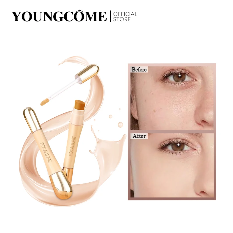 FOCALLURE Liquid Concealer Matte Flawles Waterproof Foundation Long Lasting Professional Cover Acne Scars Dark Circles Cosmetics
FOCALLURE Liquid Concealer Matte Flawles Waterproof Foundation Long Lasting Professional Cover Acne Scars Dark Circles Cosmetics