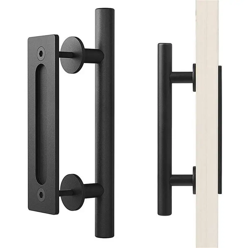 Barn Door Handle Kit 12inch Garage Handle With Flush Finger Pull Door Hardware Set Rustic Matte Black Handle For Closet Patio
Barn Door Handle Kit 12inch Garage Handle With Flush Finger Pull Door Hardware Set Rustic Matte Black Handle For Closet Patio
