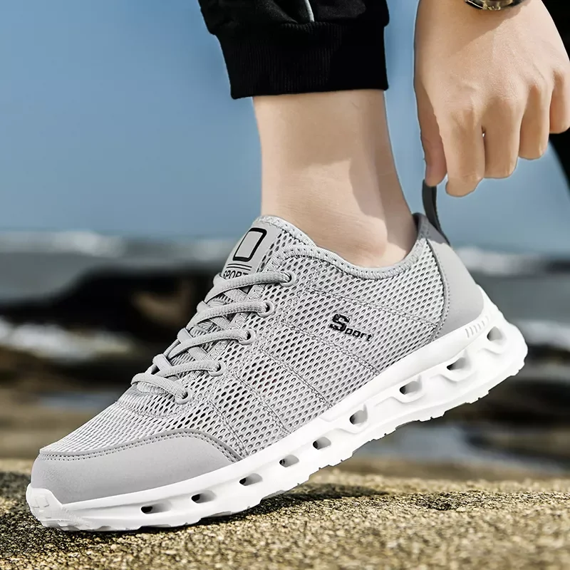 Shoes Summer Breathable Mesh Casual Shoes for Men Soft Light Beach Shoes Men Sneakers Tenis Masculino Zapatillas Hombre
Shoes Summer Breathable Mesh Casual Shoes for Men Soft Light Beach Shoes Men Sneakers Tenis Masculino Zapatillas Hombre