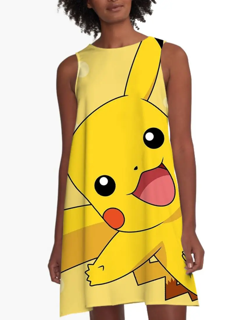 Pokémon Summer Dress Sleeveless Top Anime Sexy Loose Cool Party Dresses for Women 2023 Pikachu Y2k Women's Short Birthday Mini
Pokémon Summer Dress Sleeveless Top Anime Sexy Loose Cool Party Dresses for Women 2023 Pikachu Y2k Women's Short Birthday Mini