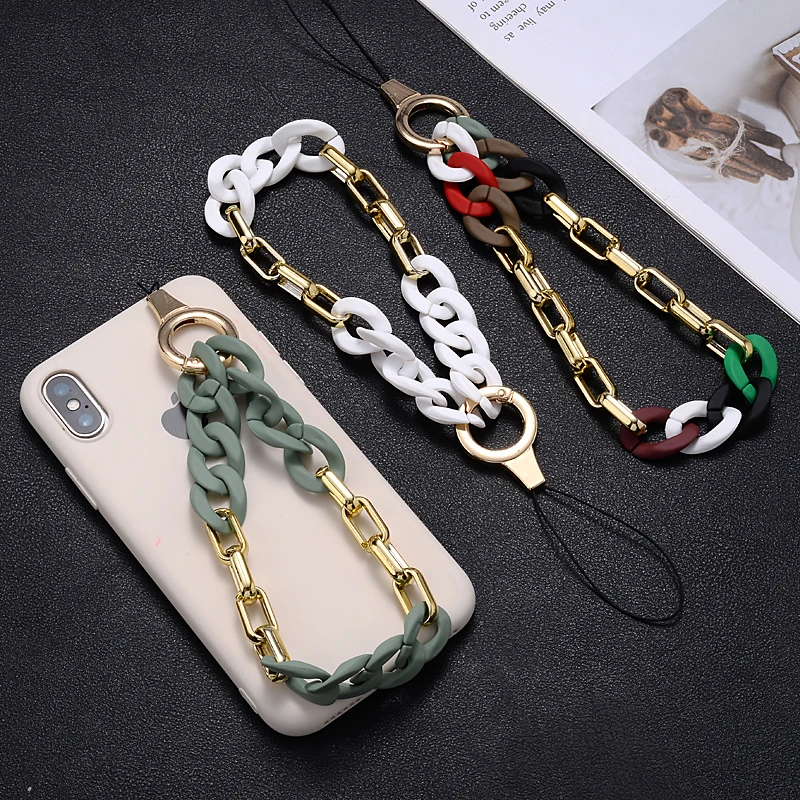 Women Acrylic Metal Beaded Mobile Phone Chain Fashion 8Color Phone Lanyard Hold Straps Key Chain Charm Gift Jewelry Accessories
Women Acrylic Metal Beaded Mobile Phone Chain Fashion 8Color Phone Lanyard Hold Straps Key Chain Charm Gift Jewelry Accessories