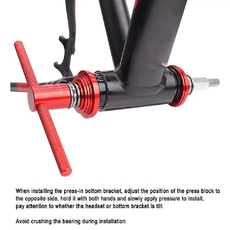 Bicycle Headset Installation Removal Tools Bike Bottom Bracket Bearing Press Tool for Mountain Road Bike Bicycle Repair Tools
Bicycle Headset Installation Removal Tools Bike Bottom Bracket Bearing Press Tool for Mountain Road Bike Bicycle Repair Tools