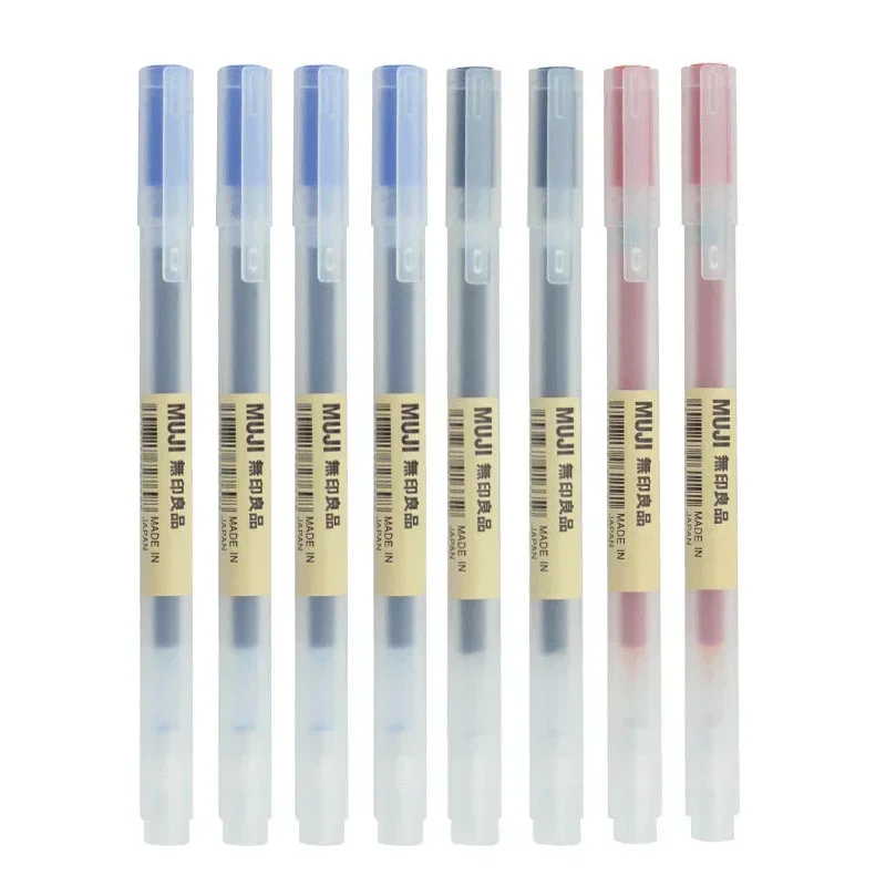 Гелевые ручки MUJI, черные/красные/синие, 0,38/0,5 мм
Гелевые ручки MUJI, черные/красные/синие, 0,38/0,5 мм
